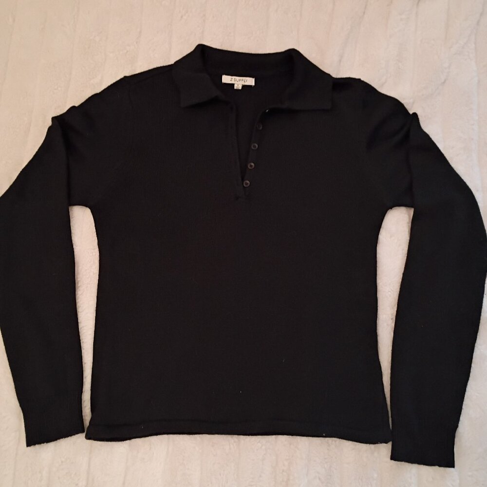 Z Supply 3/4 Button Women's Sweater